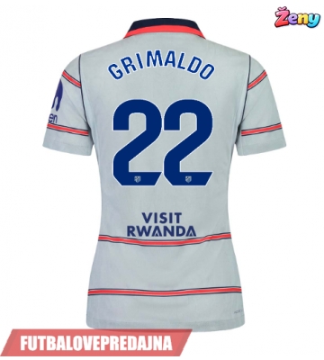 Lacne Ženy Futbalové dres Atletico Madrid Alejandro Grimaldo #22 2026-27 Krátky Rukáv - Tretina